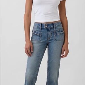 GAP Women's Low Rise Long & Lean Jeans